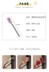 Children's hair bun, bow, new fashionable headwear, girls' daily hair binding and fixation decoration headwear, hair clips, hair clips details Picture